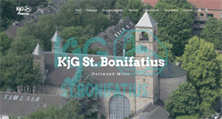 Desktop Screenshot of kjg-bonifatius.de